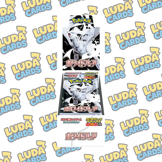 Pokemon White Flare Fat Display 4 Buste (JP)