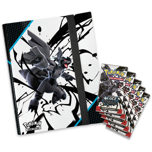 Album Pokemon Luce Nera – Con Chiusura Elastica: 9 Tasche