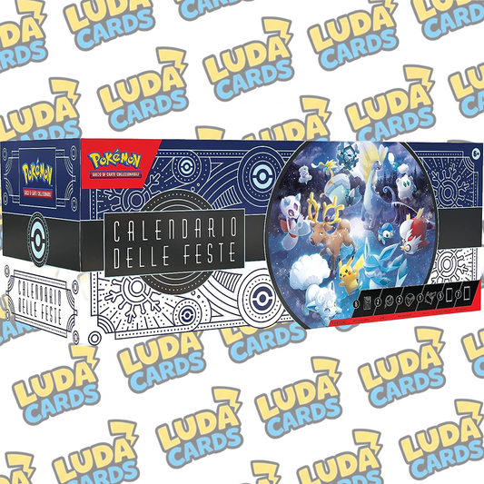LUDACARDS - Calendario dell'avvento Carte pokemon 2023 - Scarlatto e Violetto - ITA