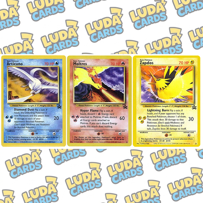 LUDACARDS -  Pokemon Black Star Promo sealed del Trio Leggendari