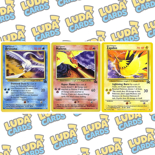LUDACARDS -  Pokemon Black Star Promo sealed del Trio Leggendari