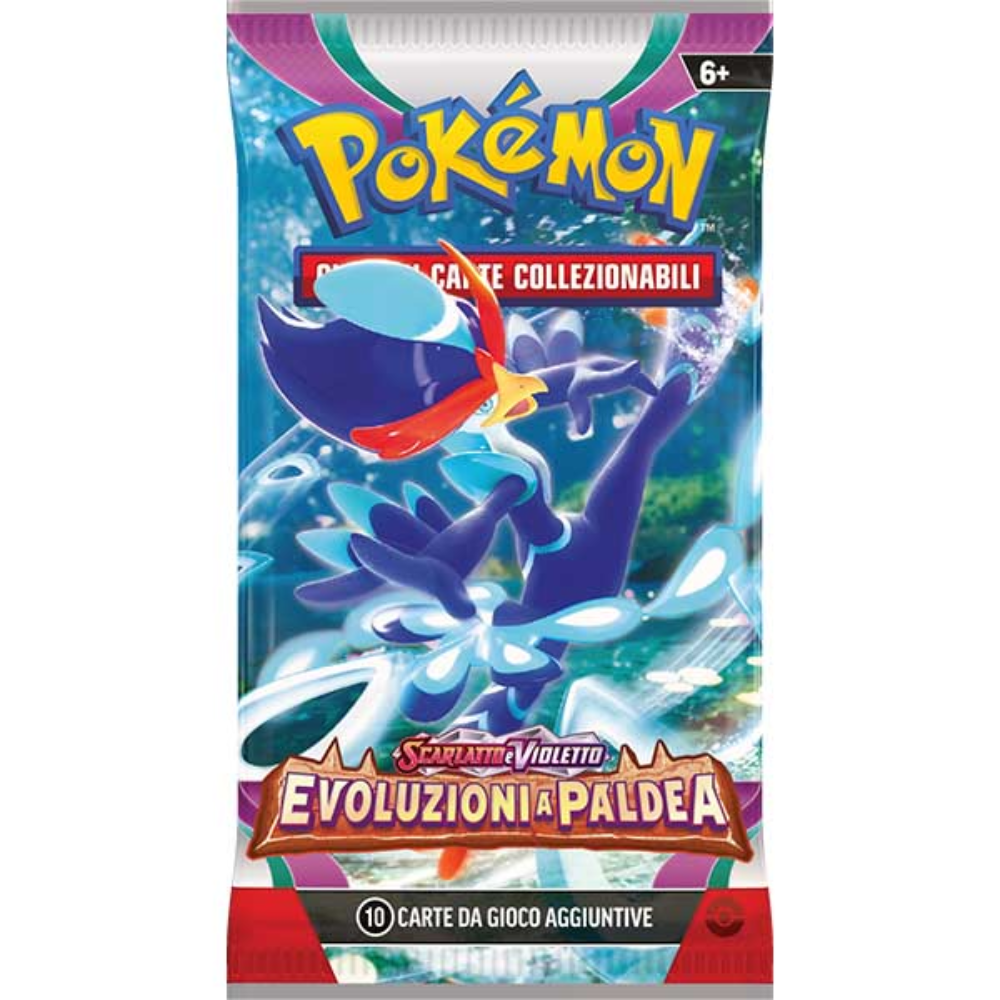 Scarlatto e Violetto Evoluzioni a Paldea Busta 10 Carte da display (🇮🇹)