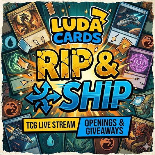 LUDACARDS - Asta live RIP&SHIP