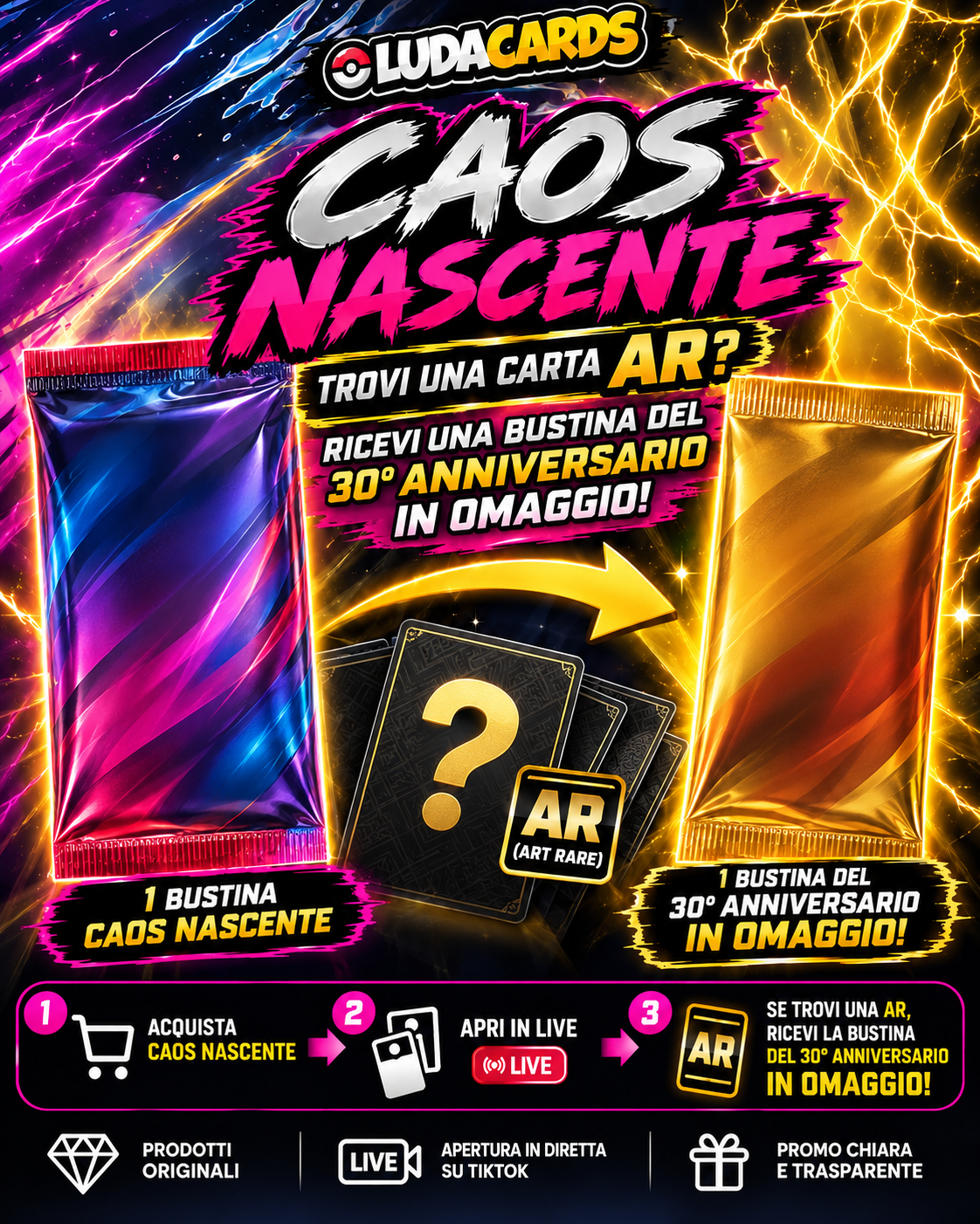 LUDACARDS - CAOS!