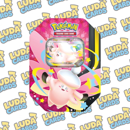 LUDACARDS - POKEMON - COLLEZIONE MEGA CHIARODILUNA - TIN SINGOLA ASSORTITA (ITA)