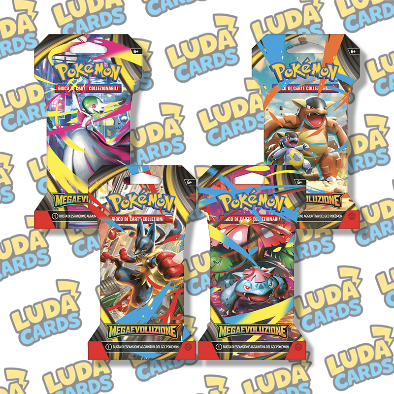 Pokemon TCG - Paper Sleeve Mega Evoluzioni