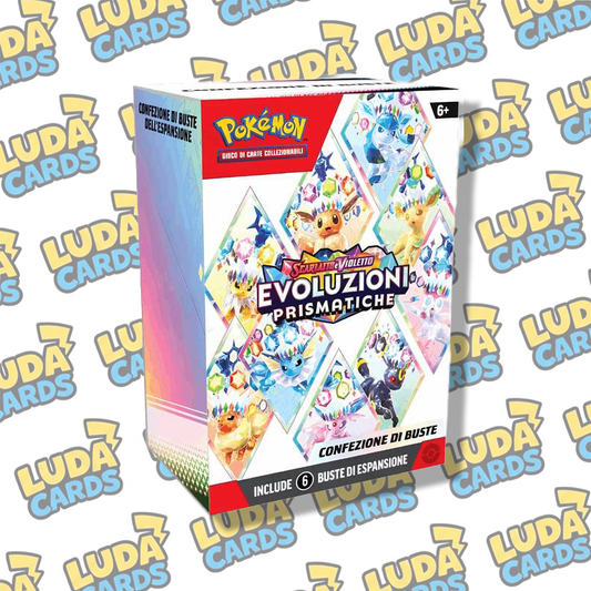 Scarlatto e Violetto Evoluzioni Prismatiche Bundle da 6 Buste 10 Carte (🇮🇹)