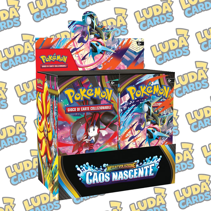LUDACARDS - Pokemon Box da 36 bustine - Caos Nascente - ITA