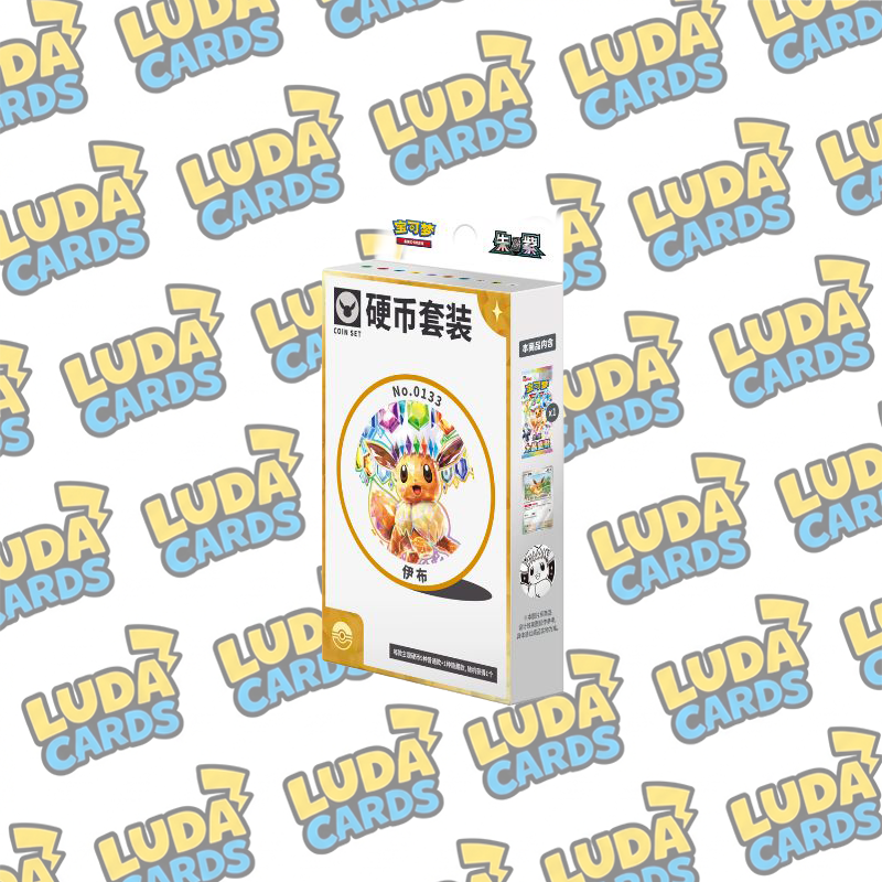 Pokémon TGC Chinese – TCG Terastal Eevee Coin Sets – CHN
