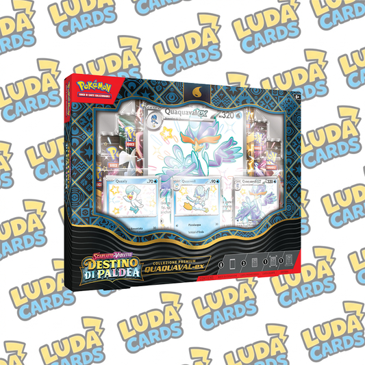 LUDACARDS - Collezione Premium Destino di Paldea Quaquaval-ex (IT)