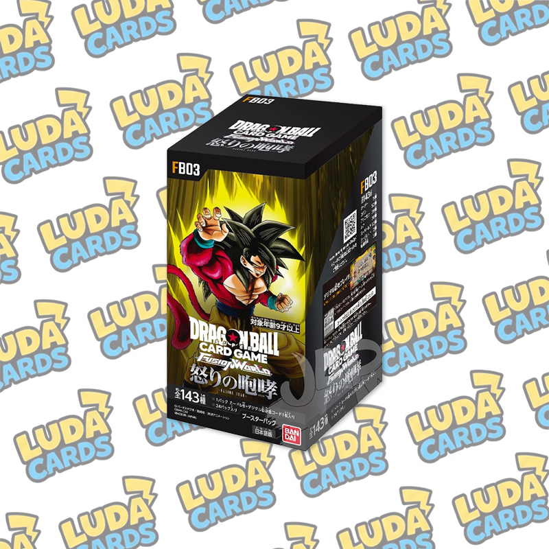 Dragon Ball Super Card Game Fusion World Raging Roar FB03 Display – 24 Buste (JP)