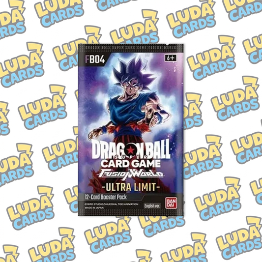 Dragon Ball Super Card Game Fusion World 04 Ultra Limit FB-04 Busta da 12 carte ENG