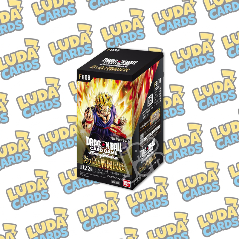 Dragon Ball Super Card Game Fusion World Saiyan’s Pride FB08 Display – 24 Buste (JP)
