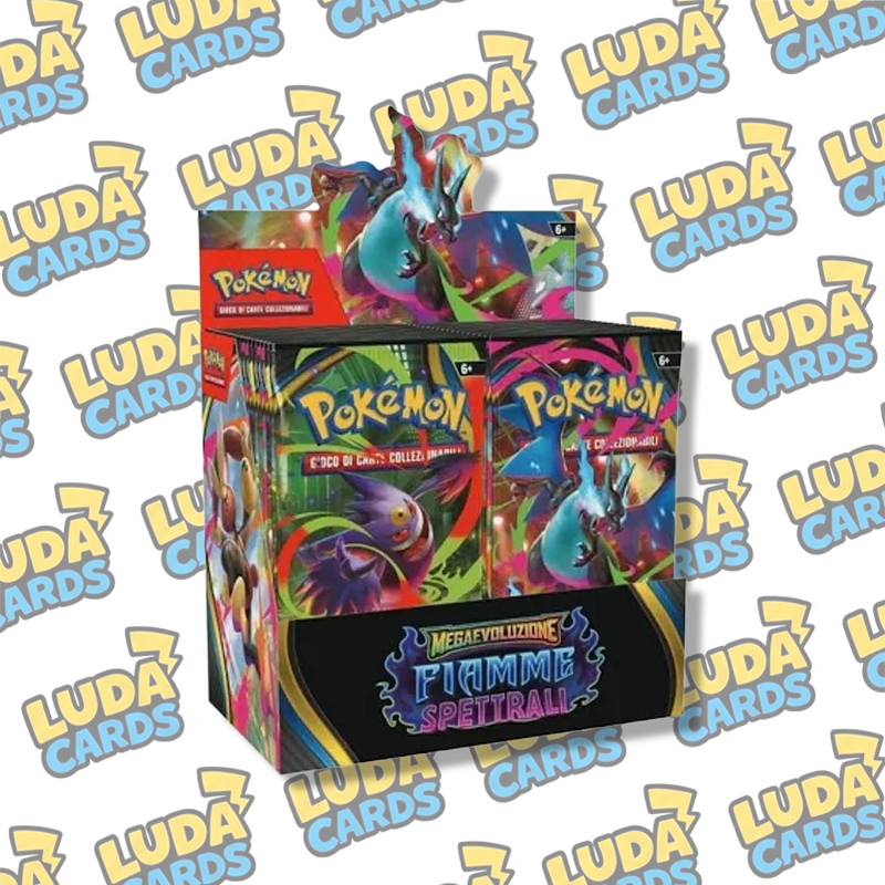 Pokemon Megaevoluzione – Fiamme Spettrali – Box 36 Buste – (🇮🇹)