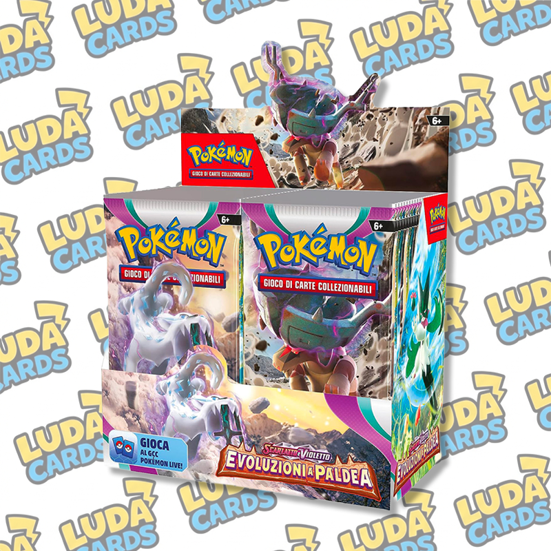 Pokemon TCG - Box da 36 buste Scarlatto e Violetto Evoluzioni a Paldea