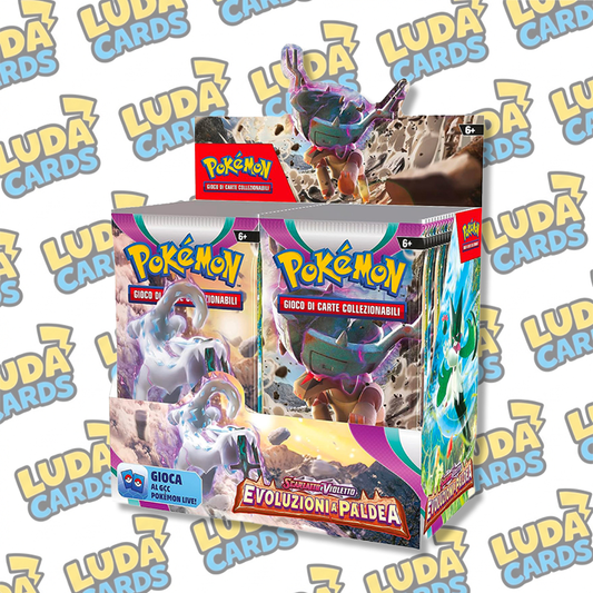 Pokemon TCG - Box da 36 buste Scarlatto e Violetto Evoluzioni a Paldea