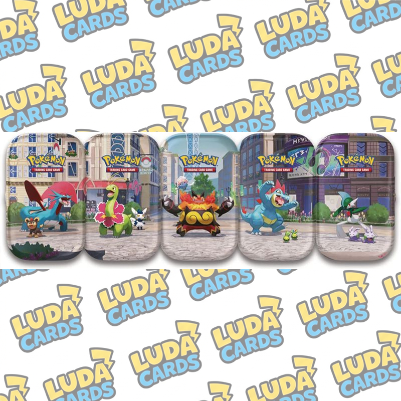 LUDACARDS - Pokémon - Mini Tin SINGOLA  da Collezione – Luminopoli 2026 (ITALIA)
