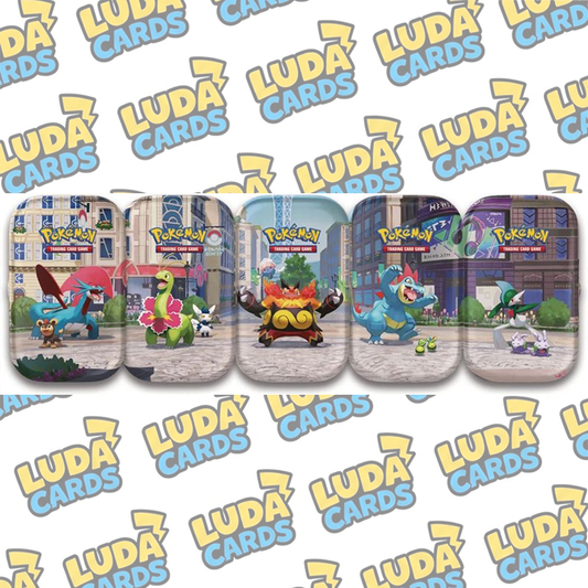 LUDACARDS - Pokémon - Mini Tin SINGOLA  da Collezione – Luminopoli 2026 (ITALIA)