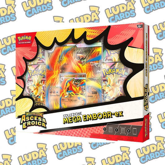 Megaevoluzioni: Ascesa Eroica - Collezione Mega Emboar