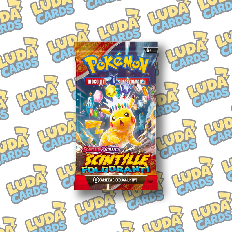 Scarlatto e Violetto Scintille Folgoranti Busta 10 Carte da display (🇮🇹)