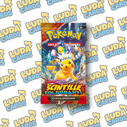 Scarlatto e Violetto Scintille Folgoranti Busta 10 Carte da display (🇮🇹)