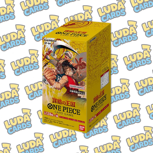 Box One Piece Card Game  OP04 JAP – Kingdoms of Intrigue Box (24 Bustine)