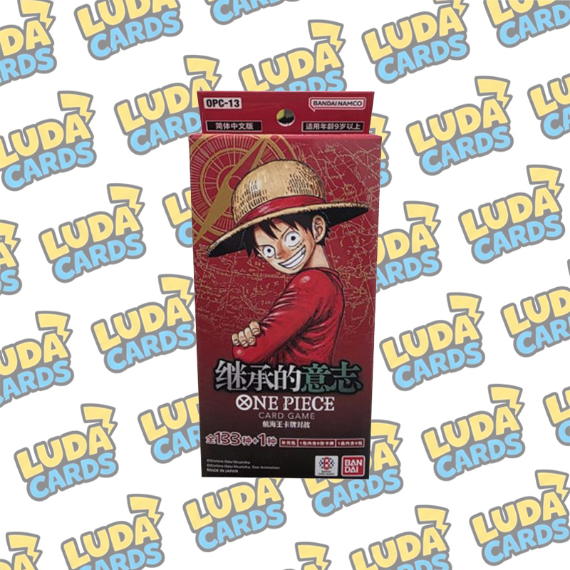 LUDACARDS -  One Piece Carrying On His WIll Mini Box OPC13 (CH)