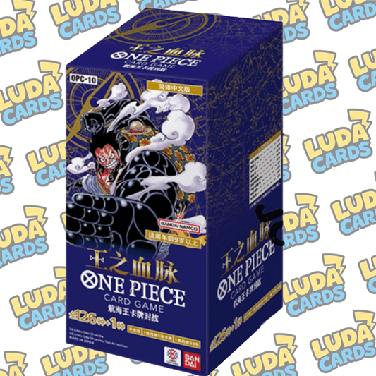 LUDACARDS - One Piece Card Game – Royal Blood – Booster Box Cinese (OPC-10)