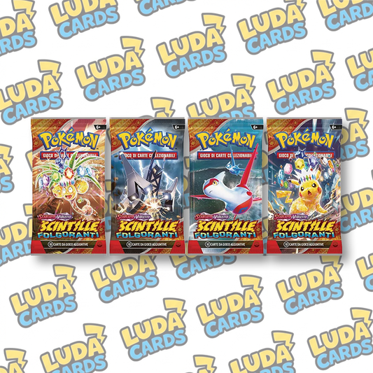 Scarlatto e Violetto Scintille Folgoranti Busta 10 Carte da display (🇮🇹)