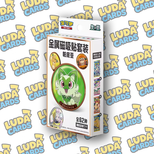 Pokemon TCG Paldea Metal Magnetic Sticker Set (CN)