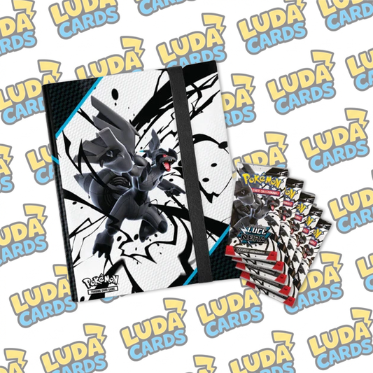 Pokemon Collezione con Raccoglitore Luce Nera ITA