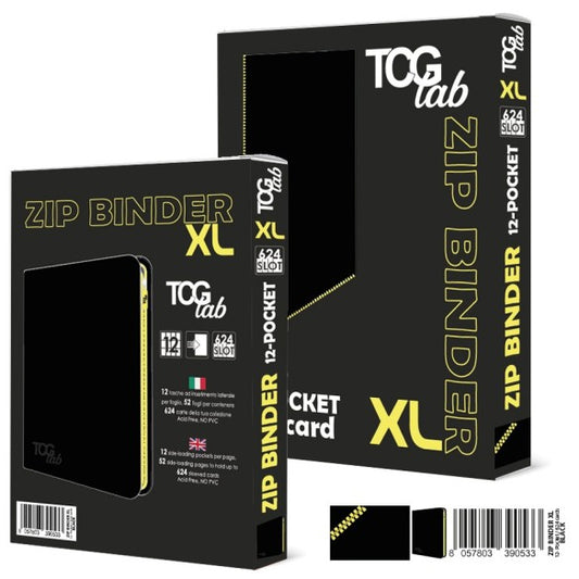 TCGLAB - Raccoglitore Zip Binder XL - 12 Pocket (624 Slot) -