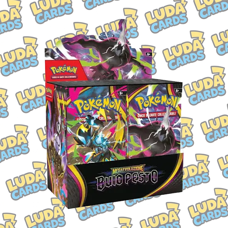 LUDACARDS - Megaevoluzione Buio Pesto Display 36 Buste (IT)