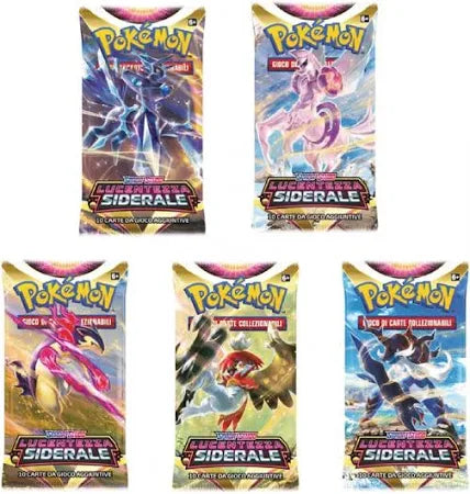 Pokemon TCG - Scarlatto e Violetto Box da 36 buste Lucentezza Siderale