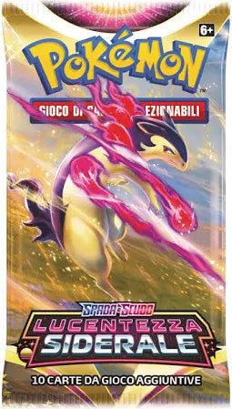 Pokemon TCG - Scarlatto e Violetto Box da 36 buste Lucentezza Siderale