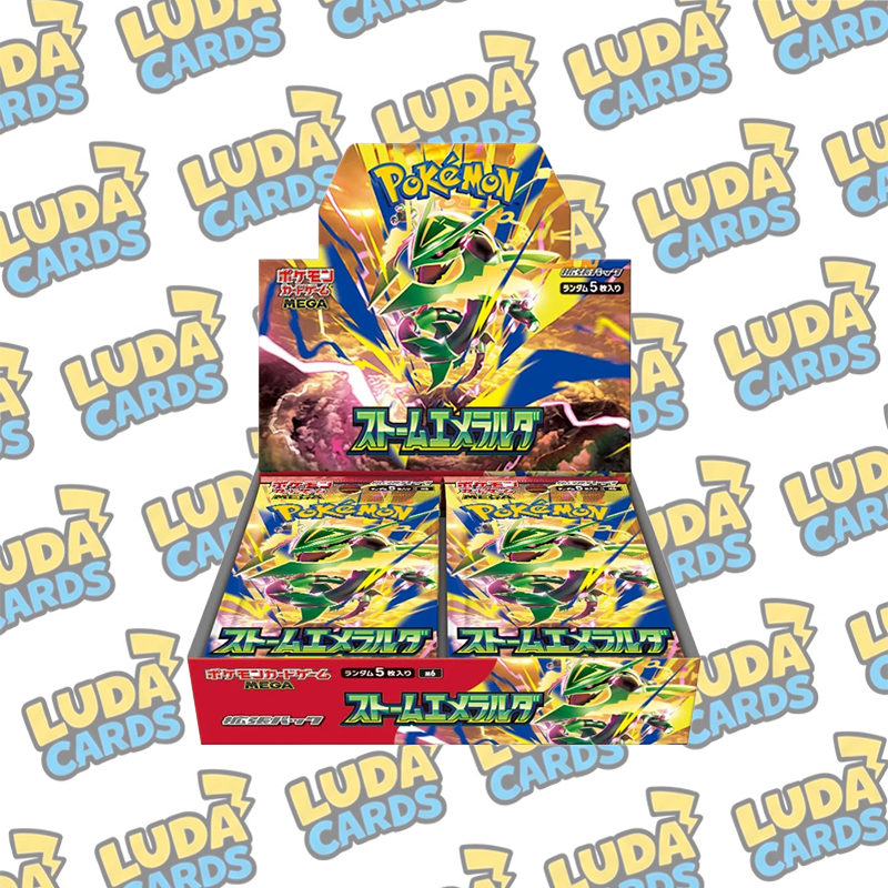 LUDACARDS - Pokemon Storm Emerald Booster Box M6 JAP