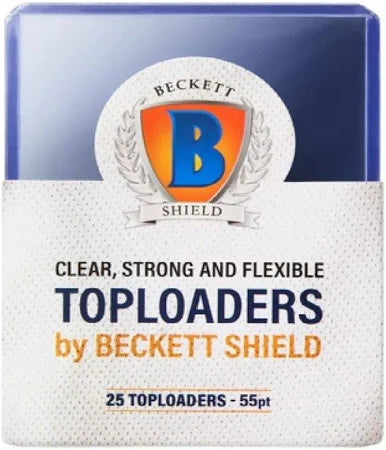 Toploader 55PT (25 Pezzi) - Beckett Shield
