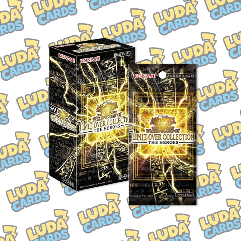 Yu-Gi-Oh! Limit Over Collection The Heroes Display – 15 Buste (JP)