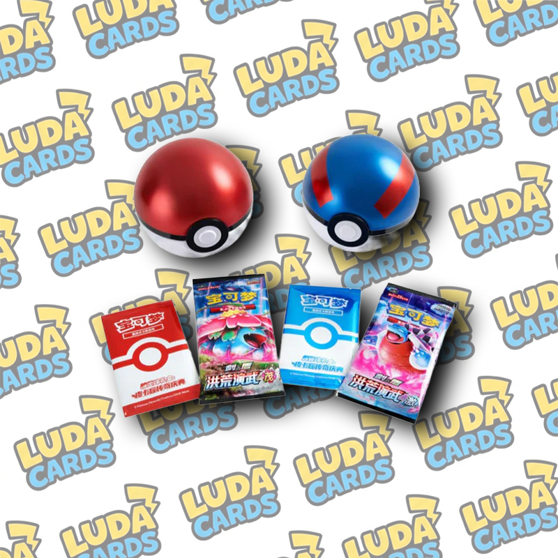 LUDACARDS - Pokėmon - Tin Pokeball Legendary Celebration (cinese)