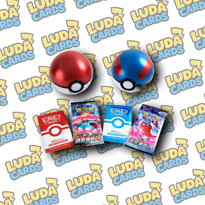 LUDACARDS - Pokėmon - Tin Pokeball Legendary Celebration (cinese)
